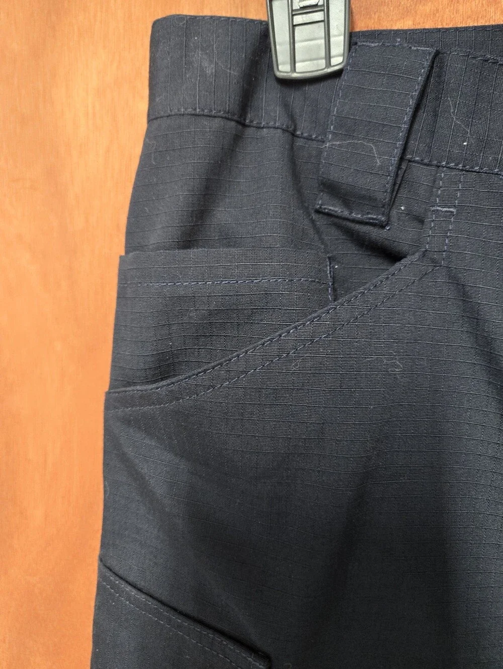 Men's Navy Cargo Pants with Multiple Utility Pockets